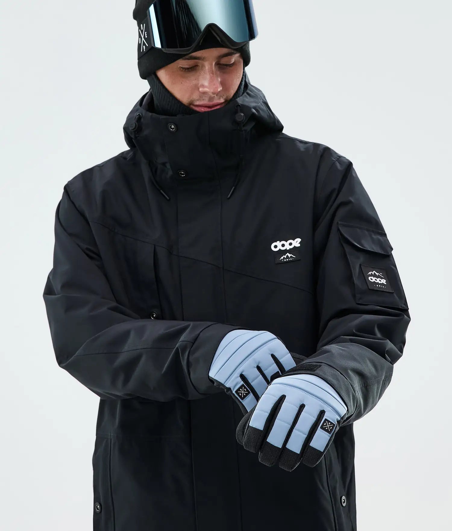 Ace Skihandschuhe Light Blue