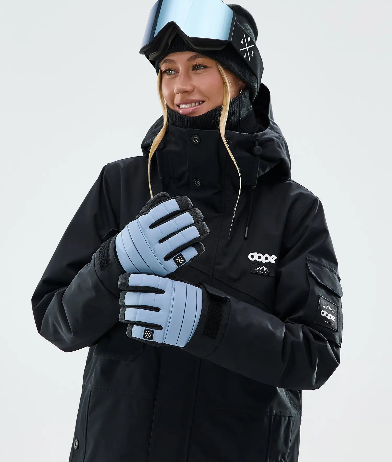 Ace Skihandschuhe Light Blue