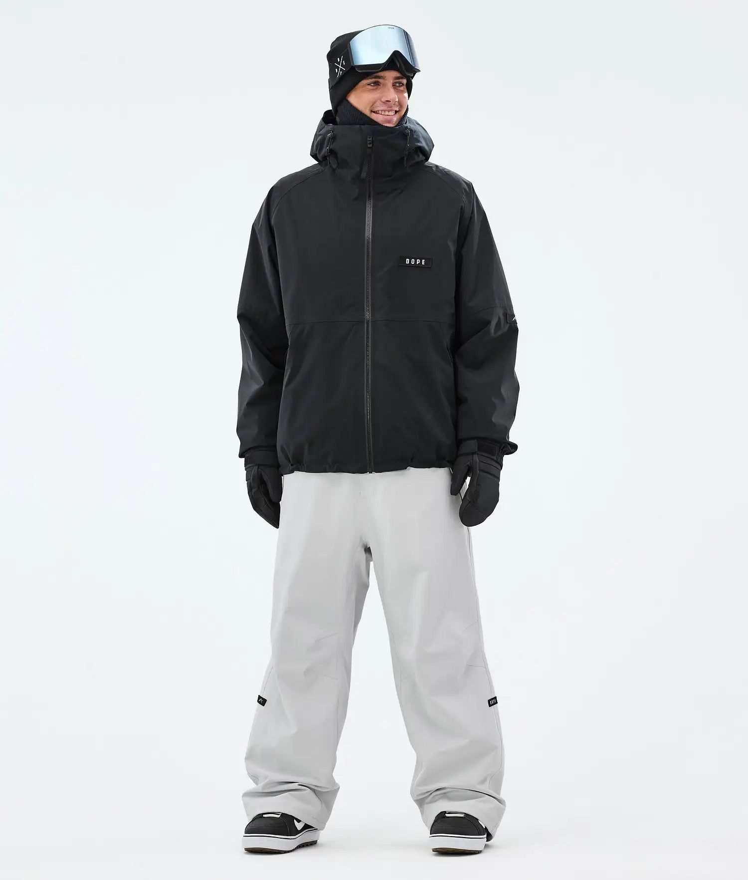 Big Snowboardhose Herren Light Grey