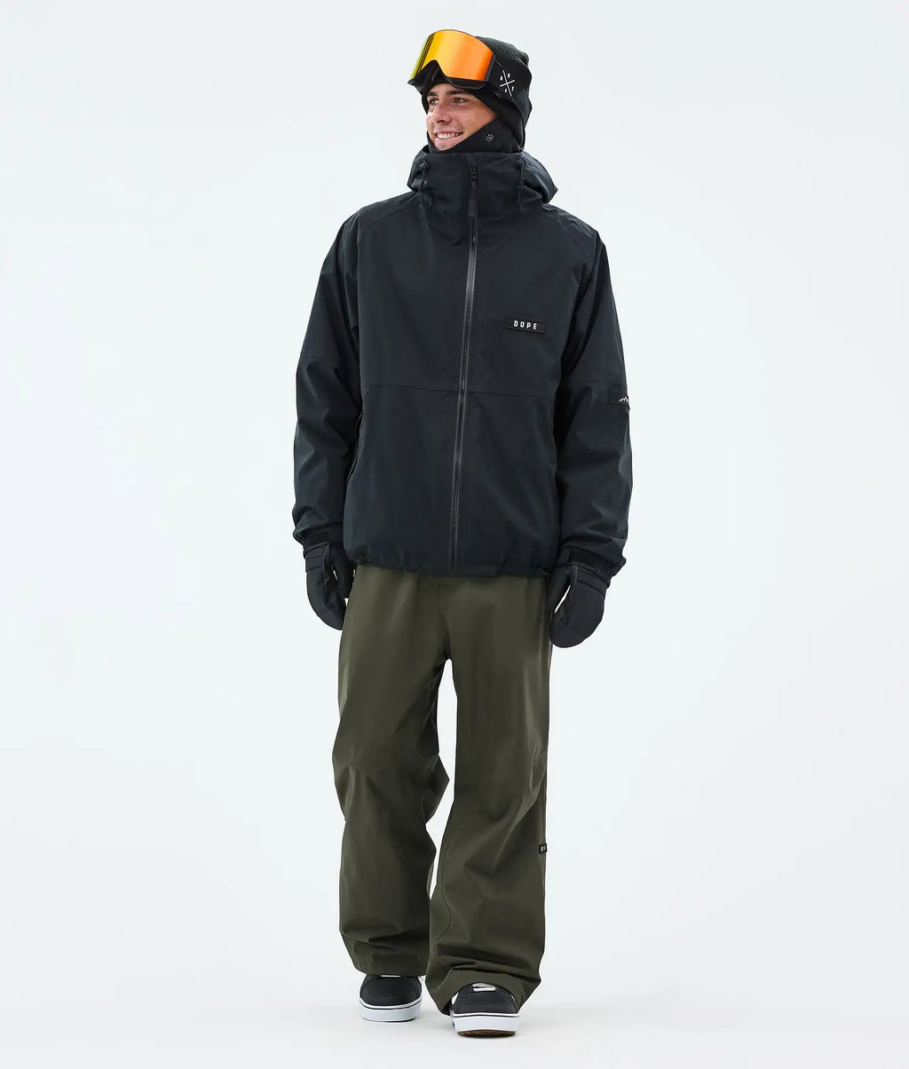 Big Snowboardhose Herren Olive Green